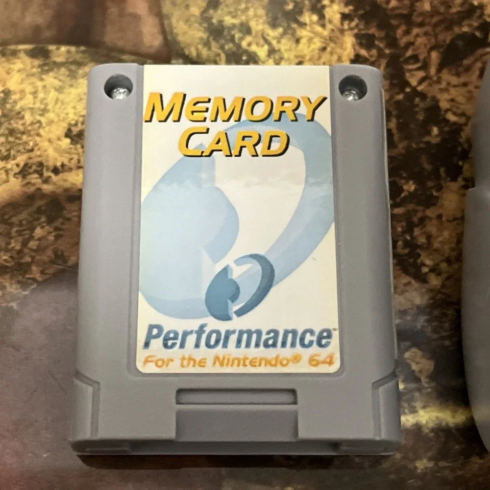 Nintendo 64 TremorPak Plus With Memory Card Performance (Missing Back)